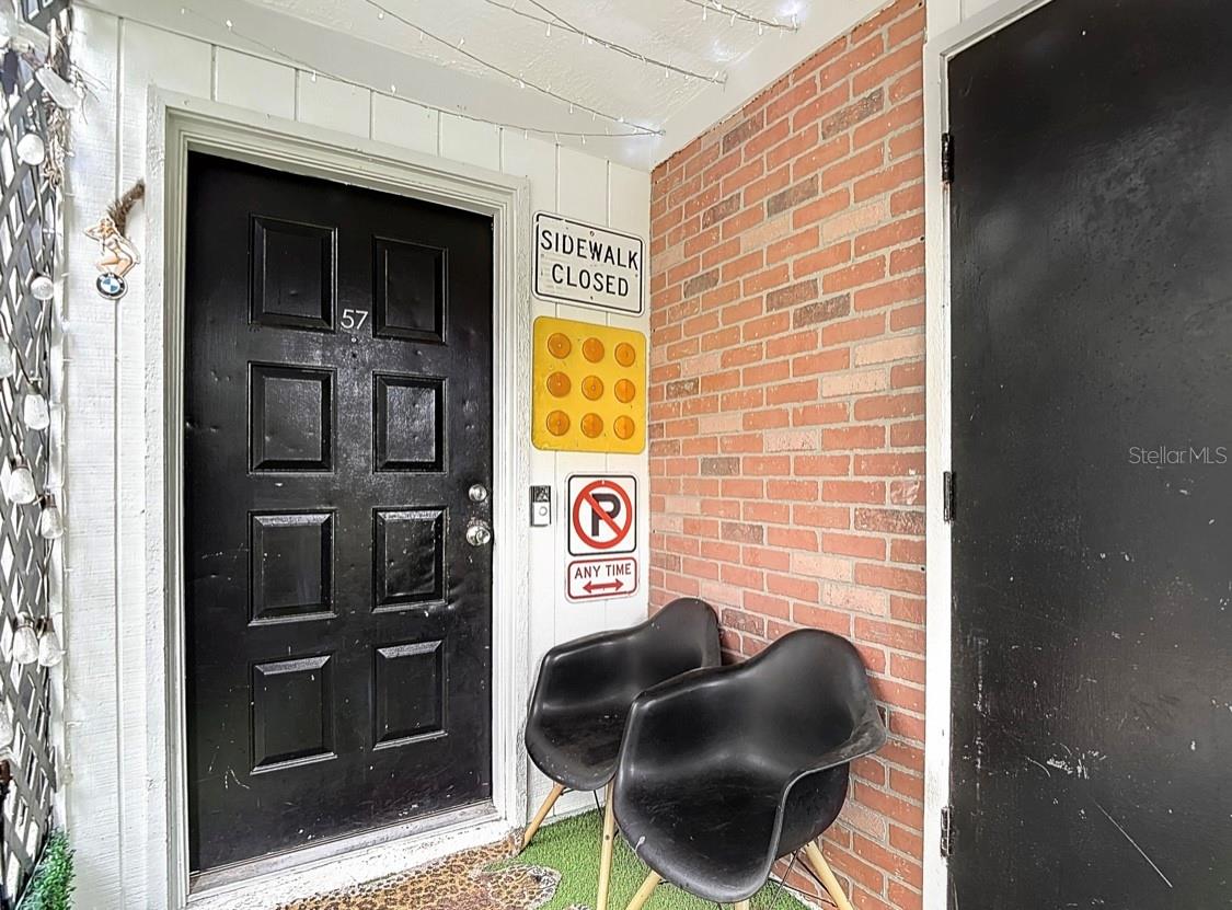 Front Door and Patio