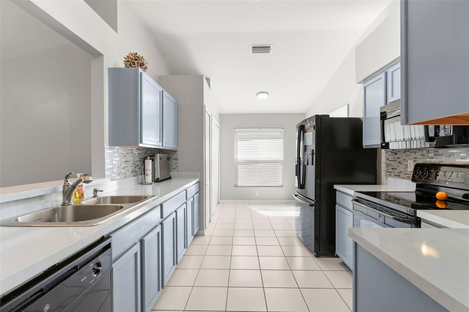 Plenty of countertop space