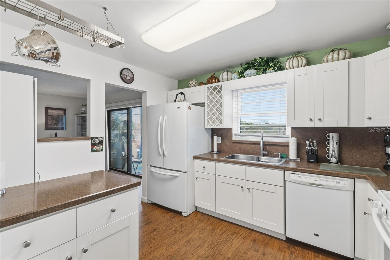 Functional kitchen with ample cabinetry