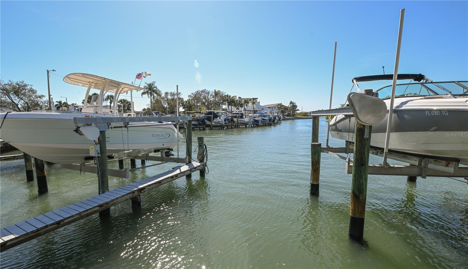 The community may have boat slips available