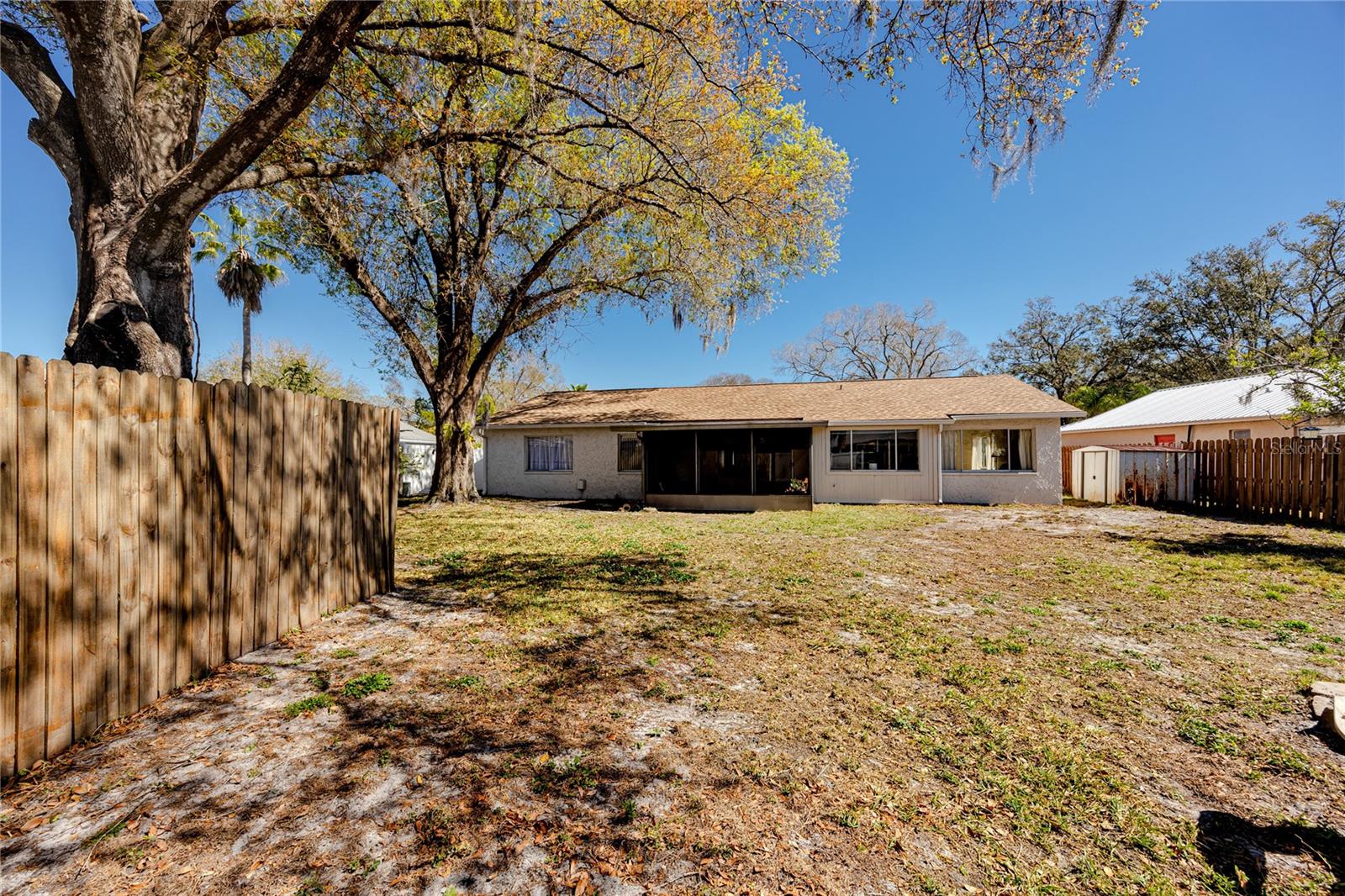 Back Yard at 14012 Cascade Ln, Tampa, FL 33618
