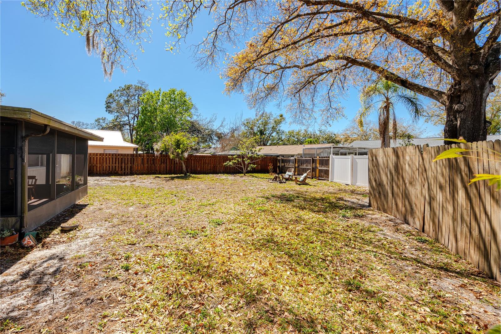 Back Yard at 14012 Cascade Ln, Tampa, FL 33618