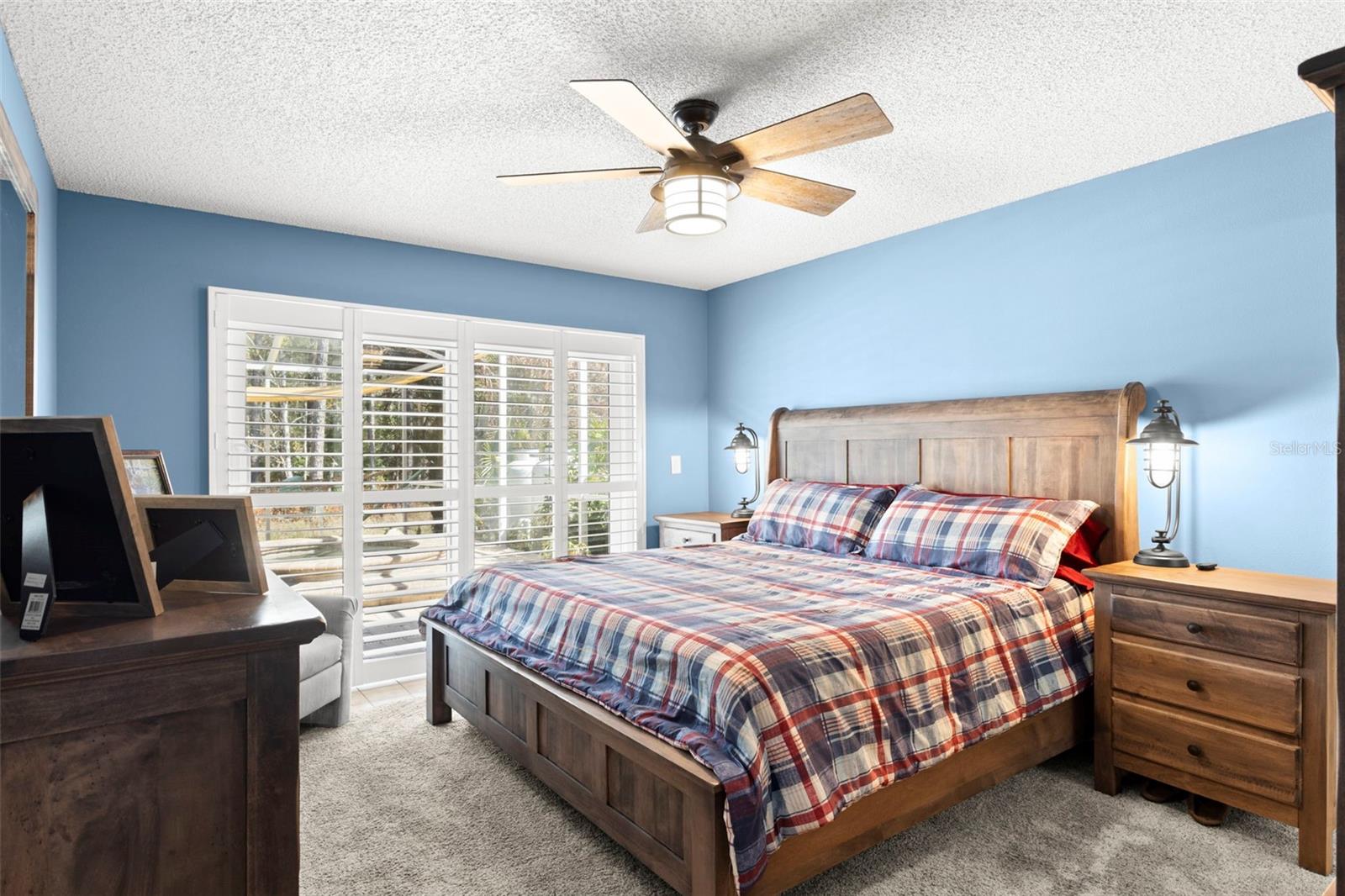 First floor primary suite