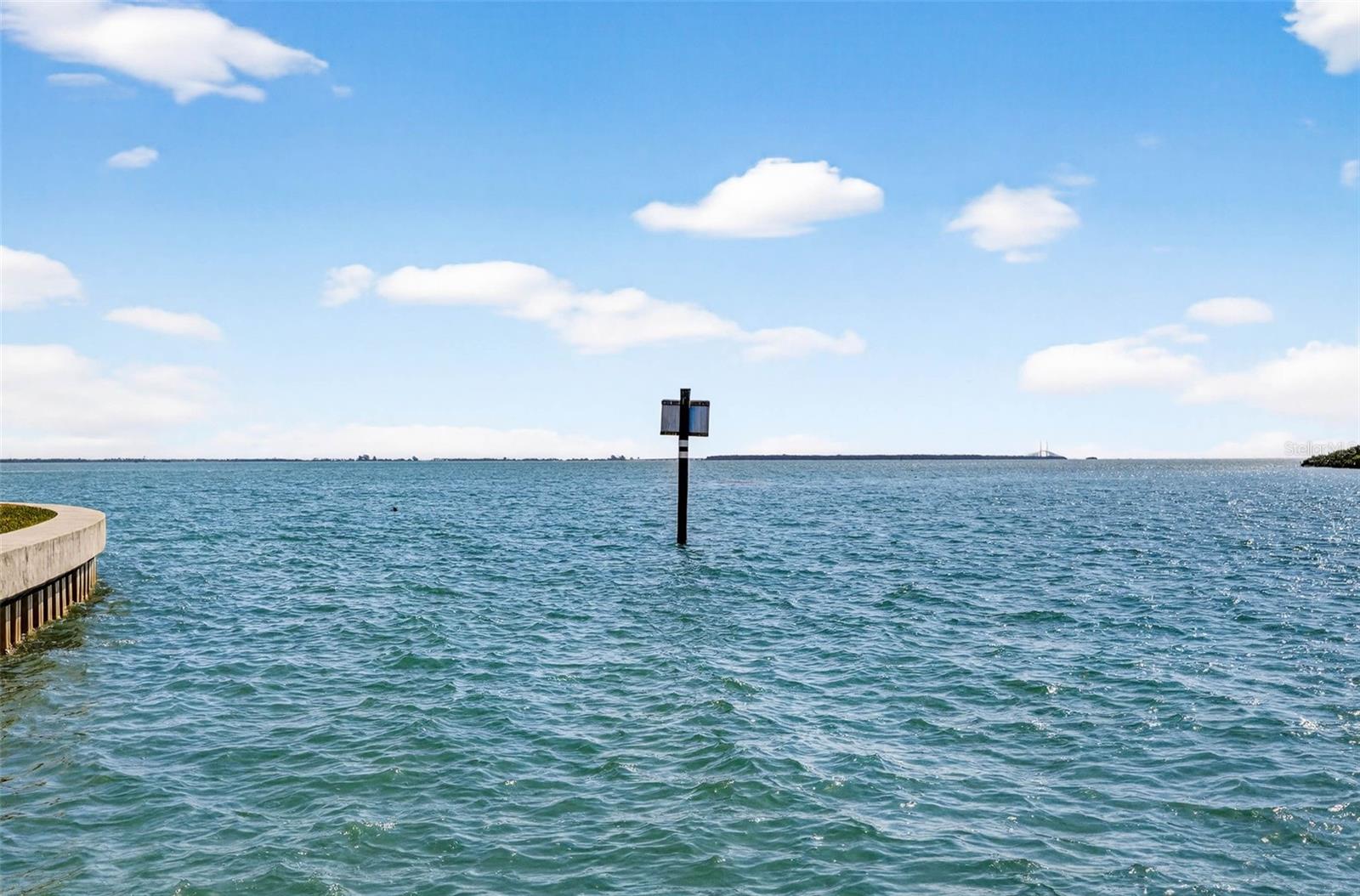 Sunshine Skyway in distance