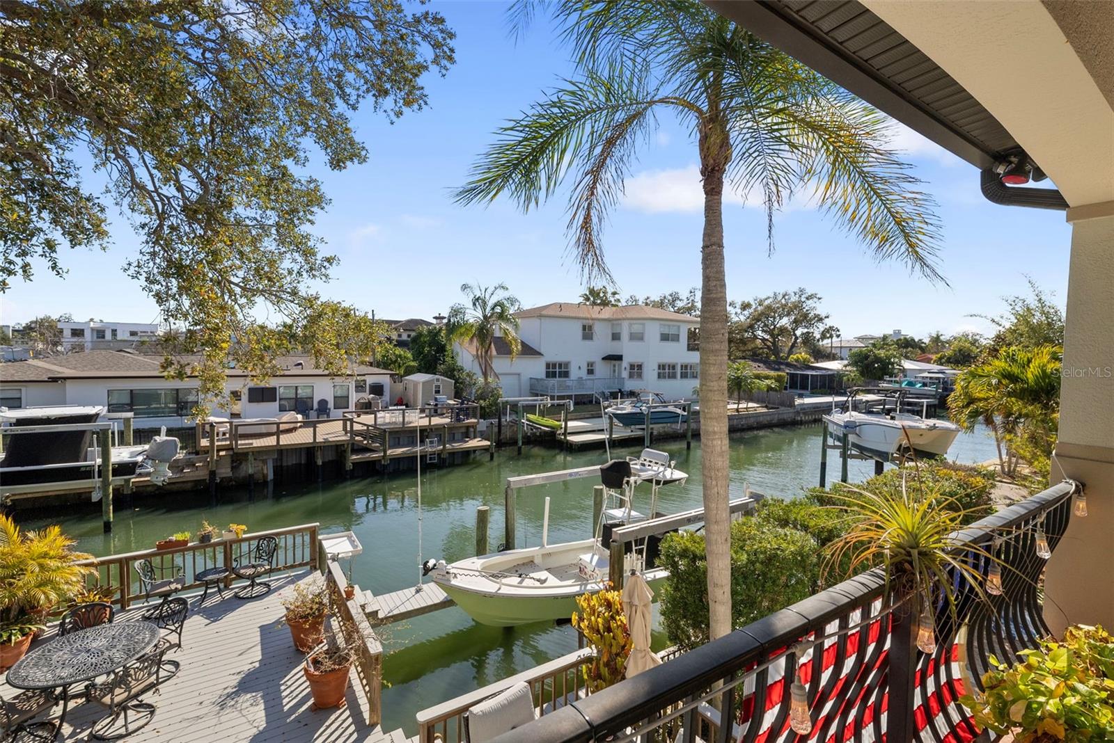 The balcony offers great views