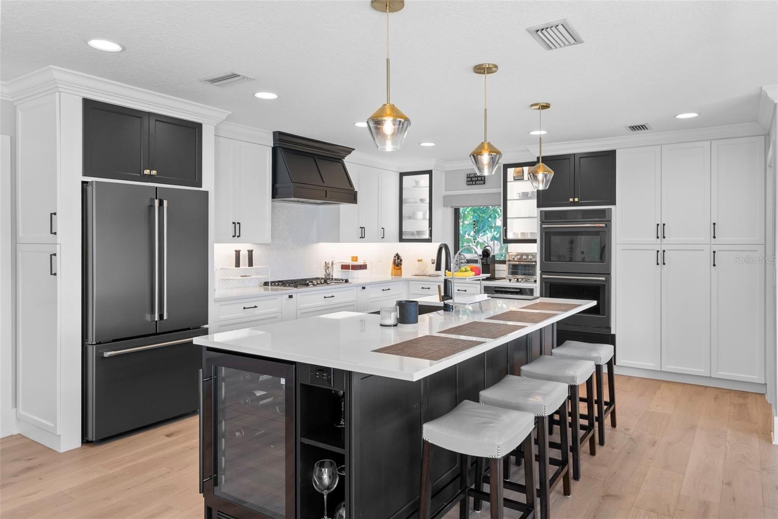 All new appliances including gas cooktop, double oven, microwave drawer and more!