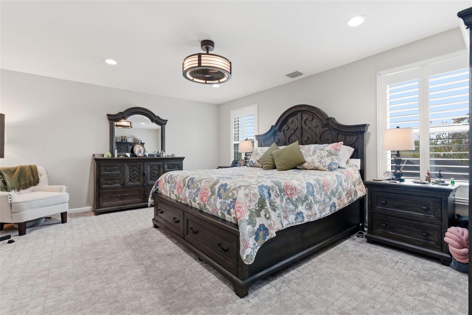 Second floor primary ensuite