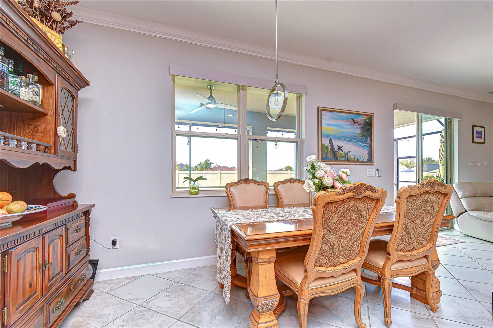 Cafe Area in Kitchen