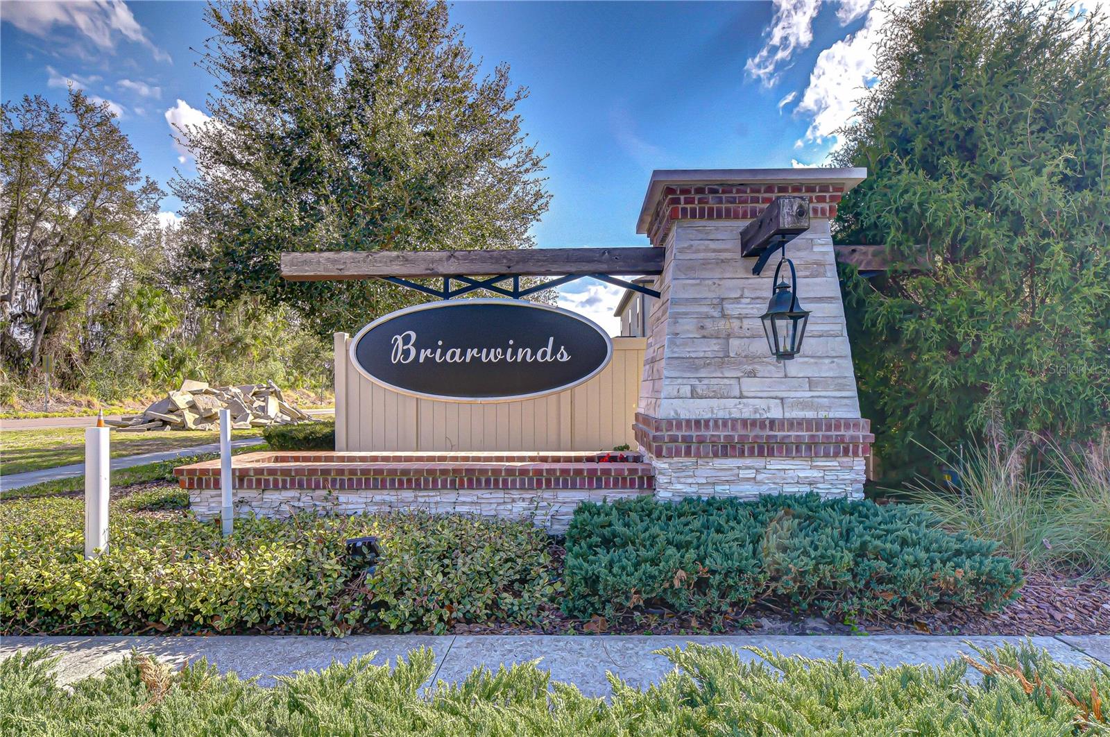 Entrance to Subdivision