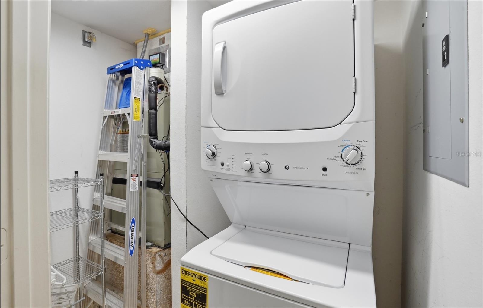 utility room with laundry