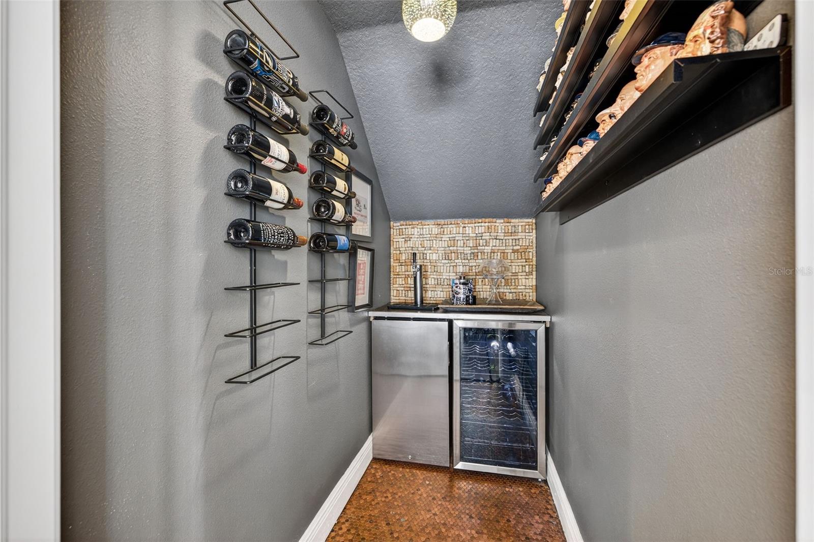 Custom Downstairs Bar