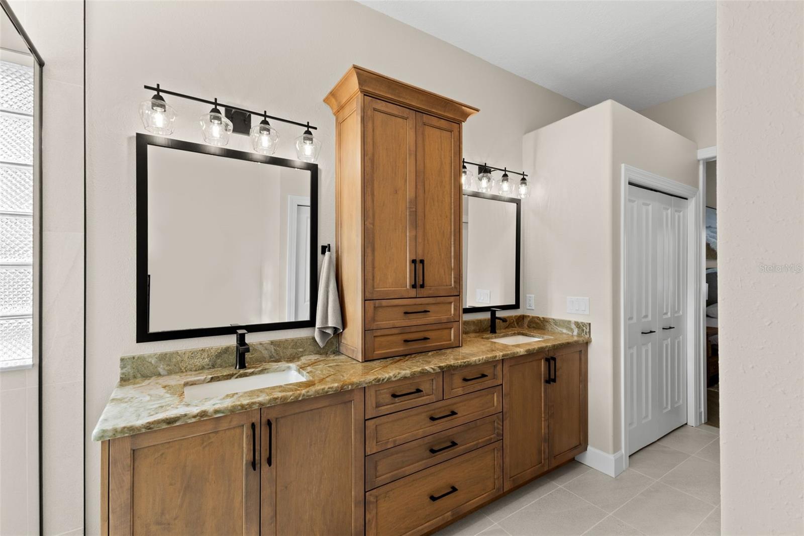 Beautiful dual vanity