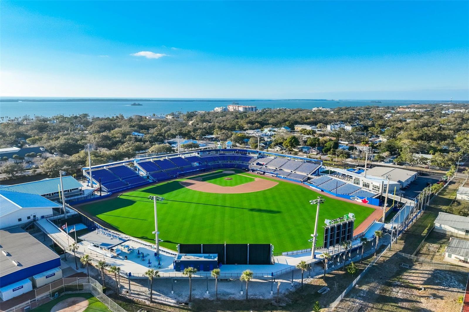 Minutes to Dunedin Blue Jays stadium