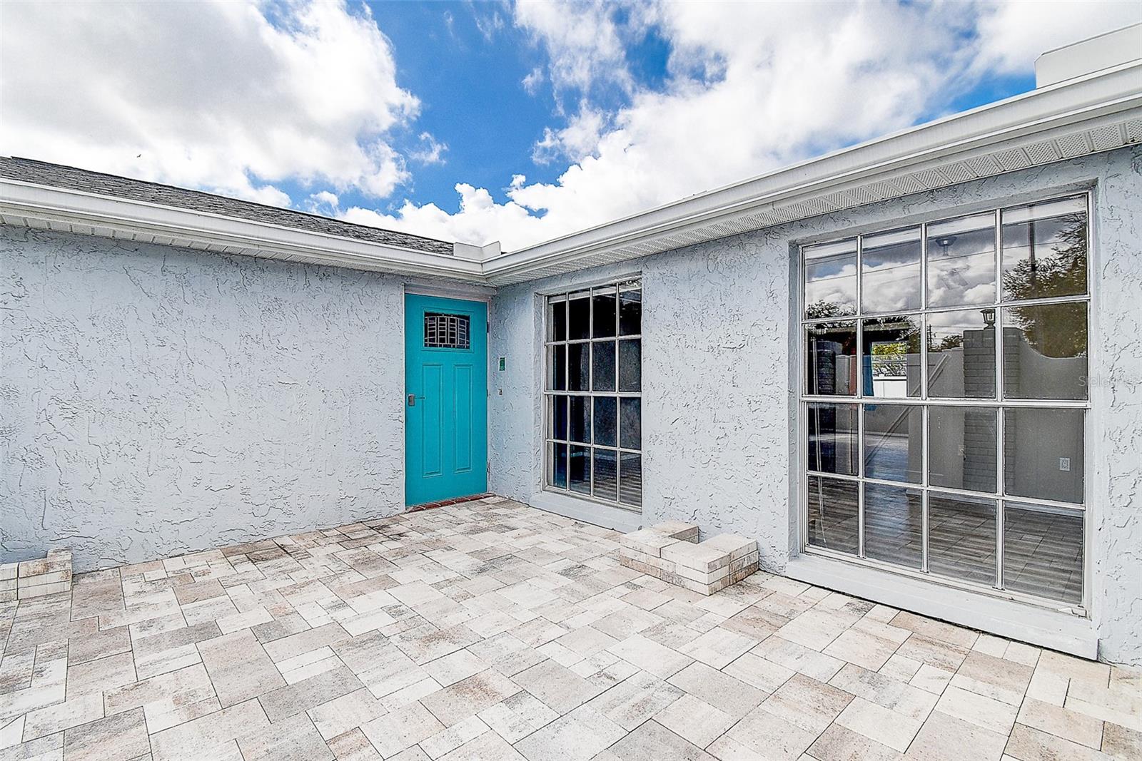 Paver Front Entrance