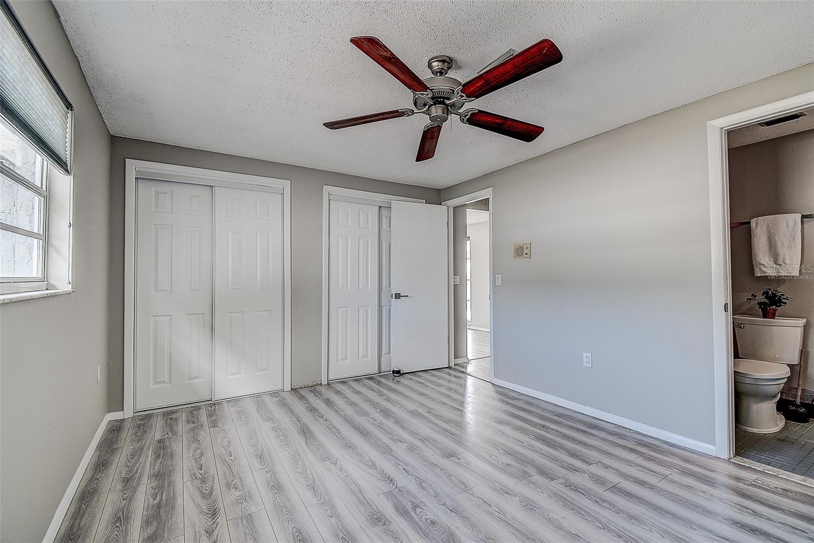 Primary Bedroom Virtually staged