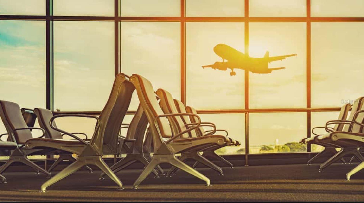 Easy access via St. Pete or Tampa Airports.