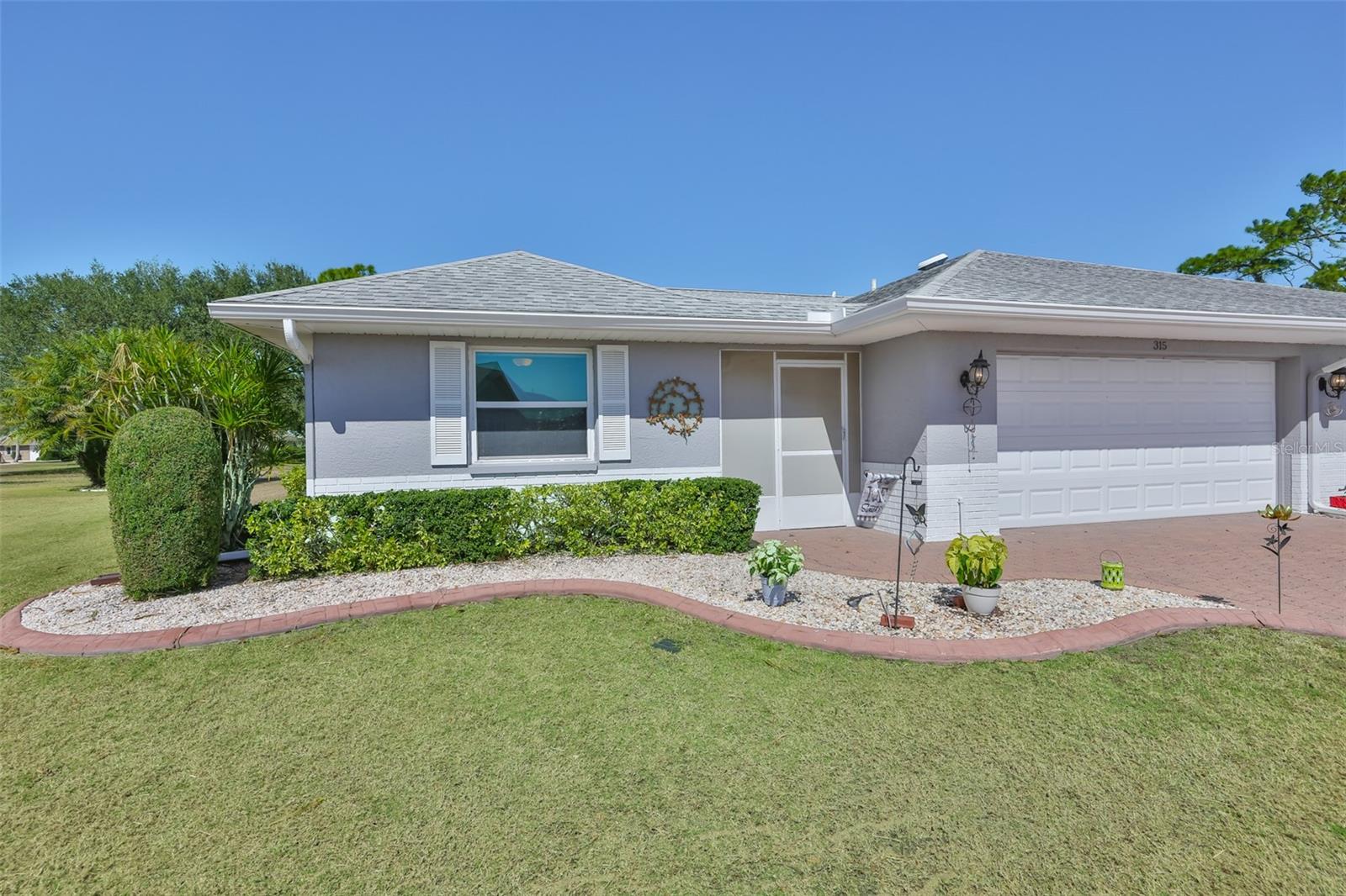 This unusually large lot in the heart of Sun City Center provides lots of green space and privacy from neighbors.