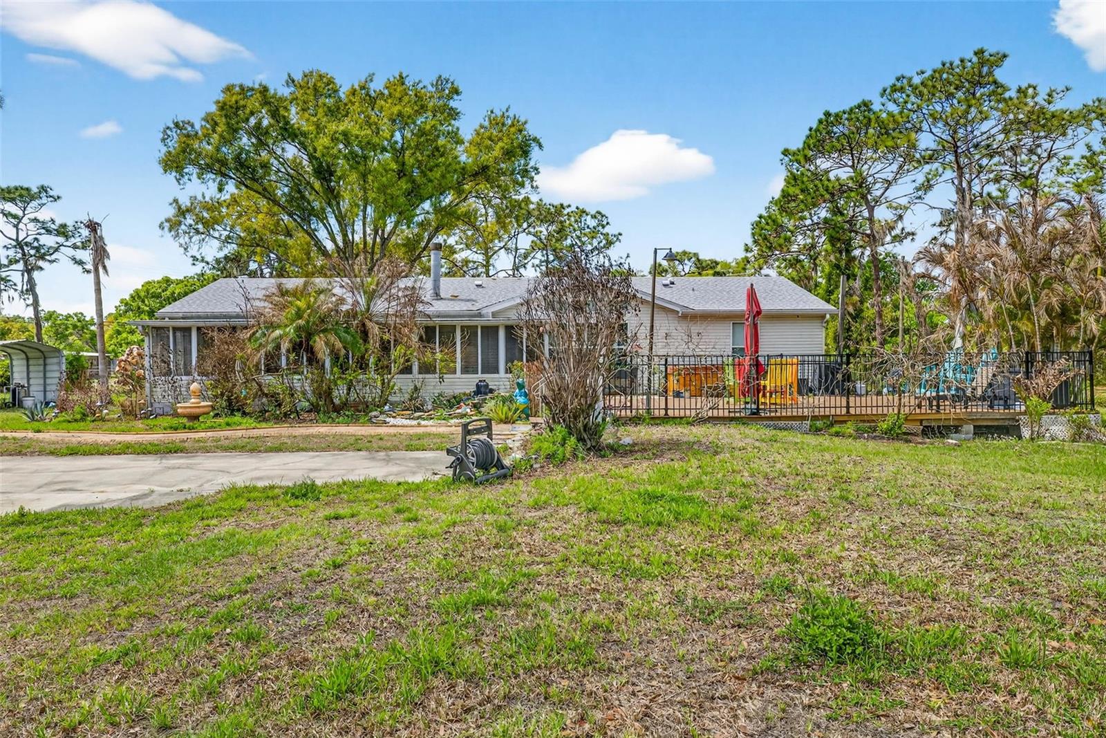 back porch and lanai