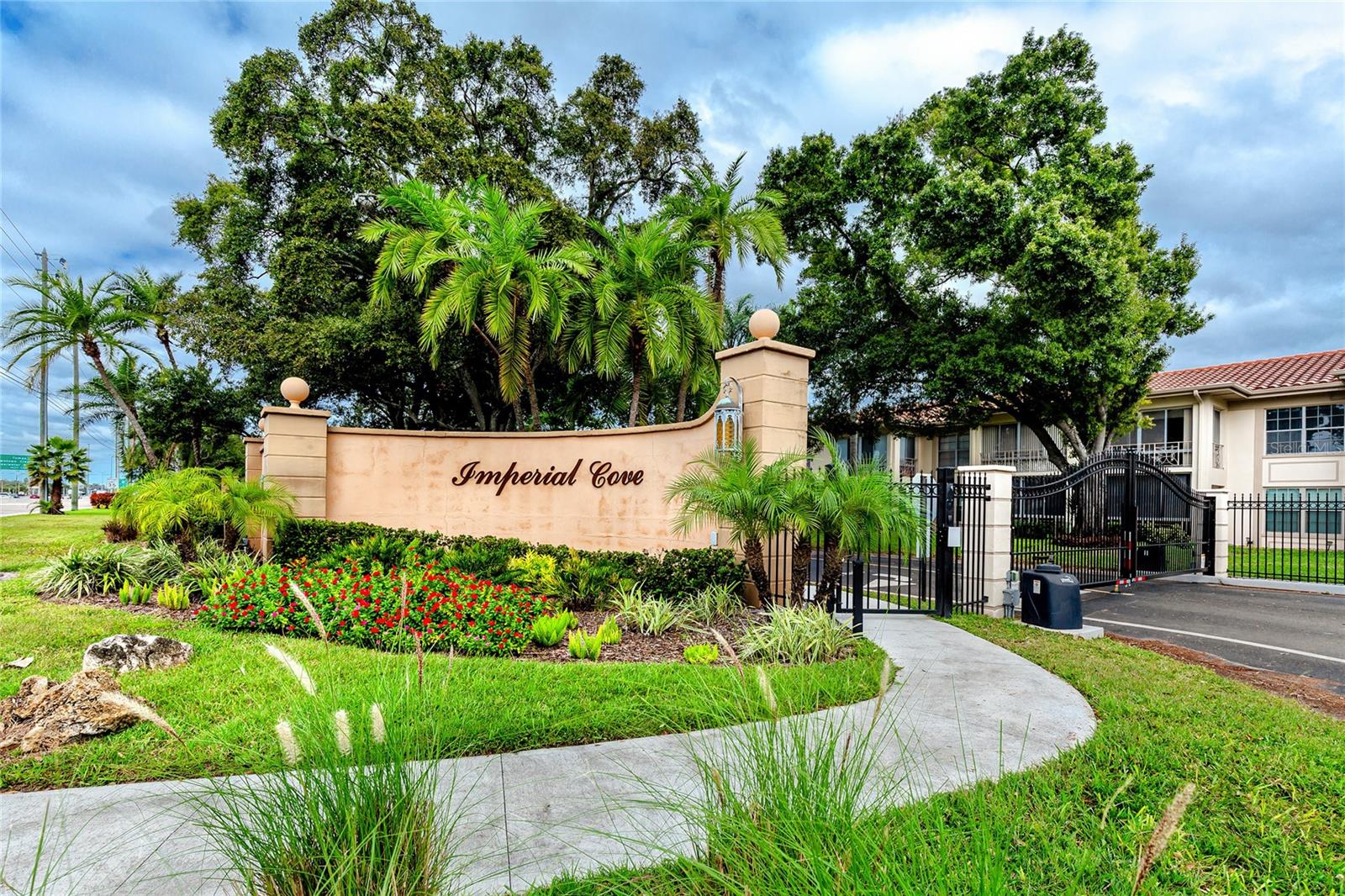 Gated entrance