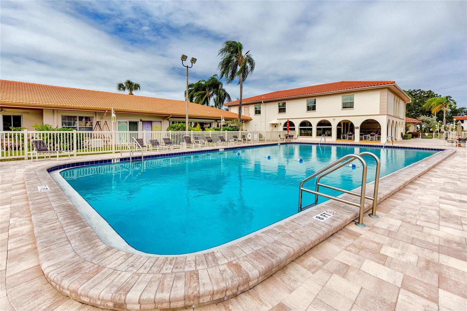 Heated pool
