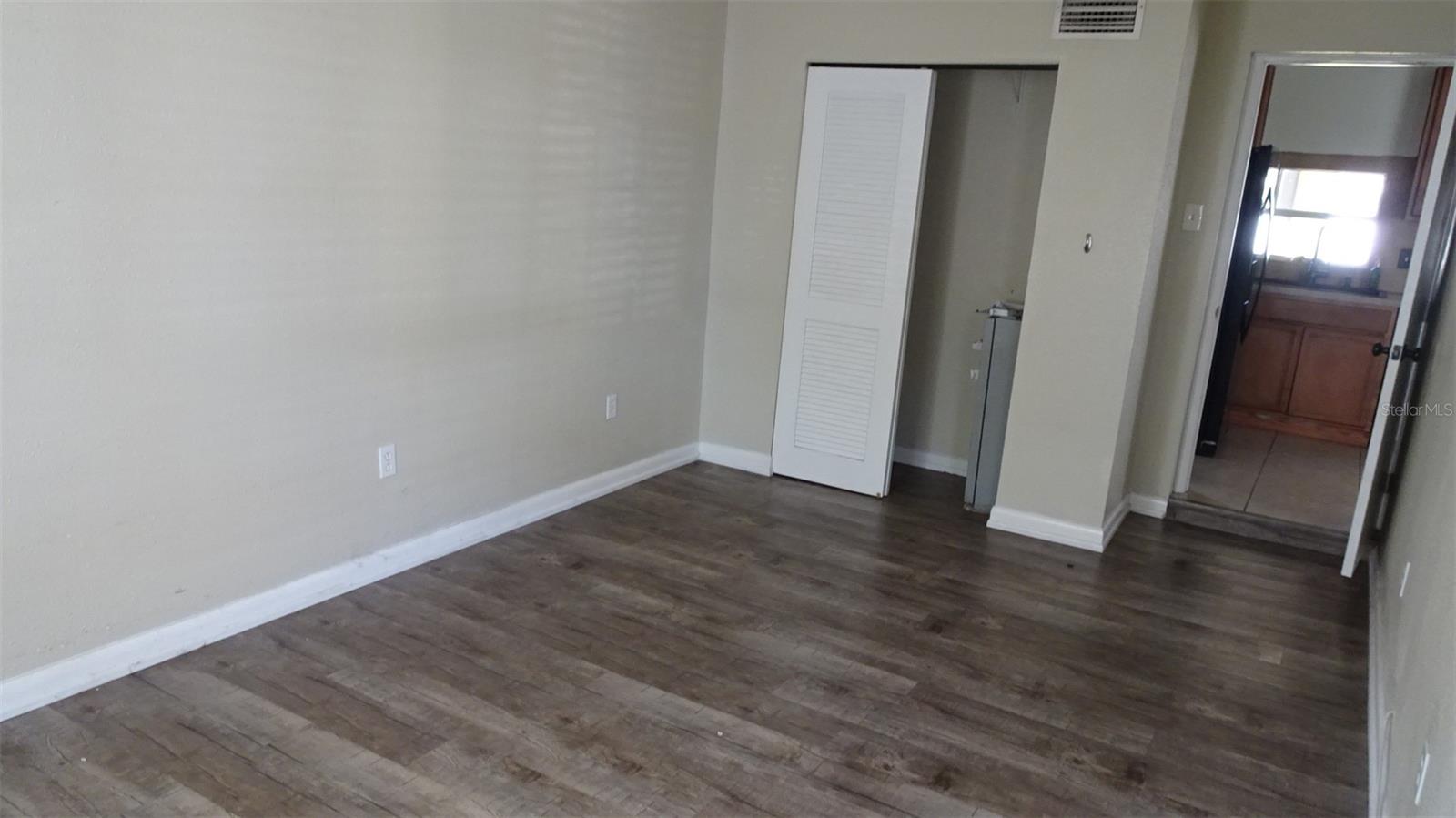 rear half of primary bedroom