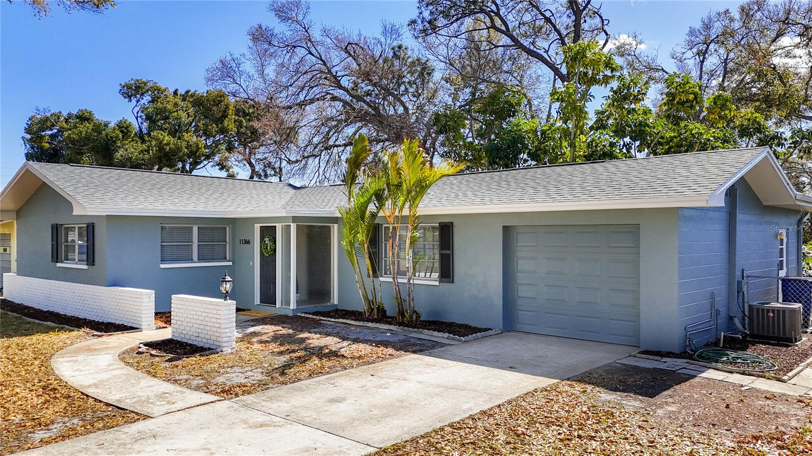 With a one car garage