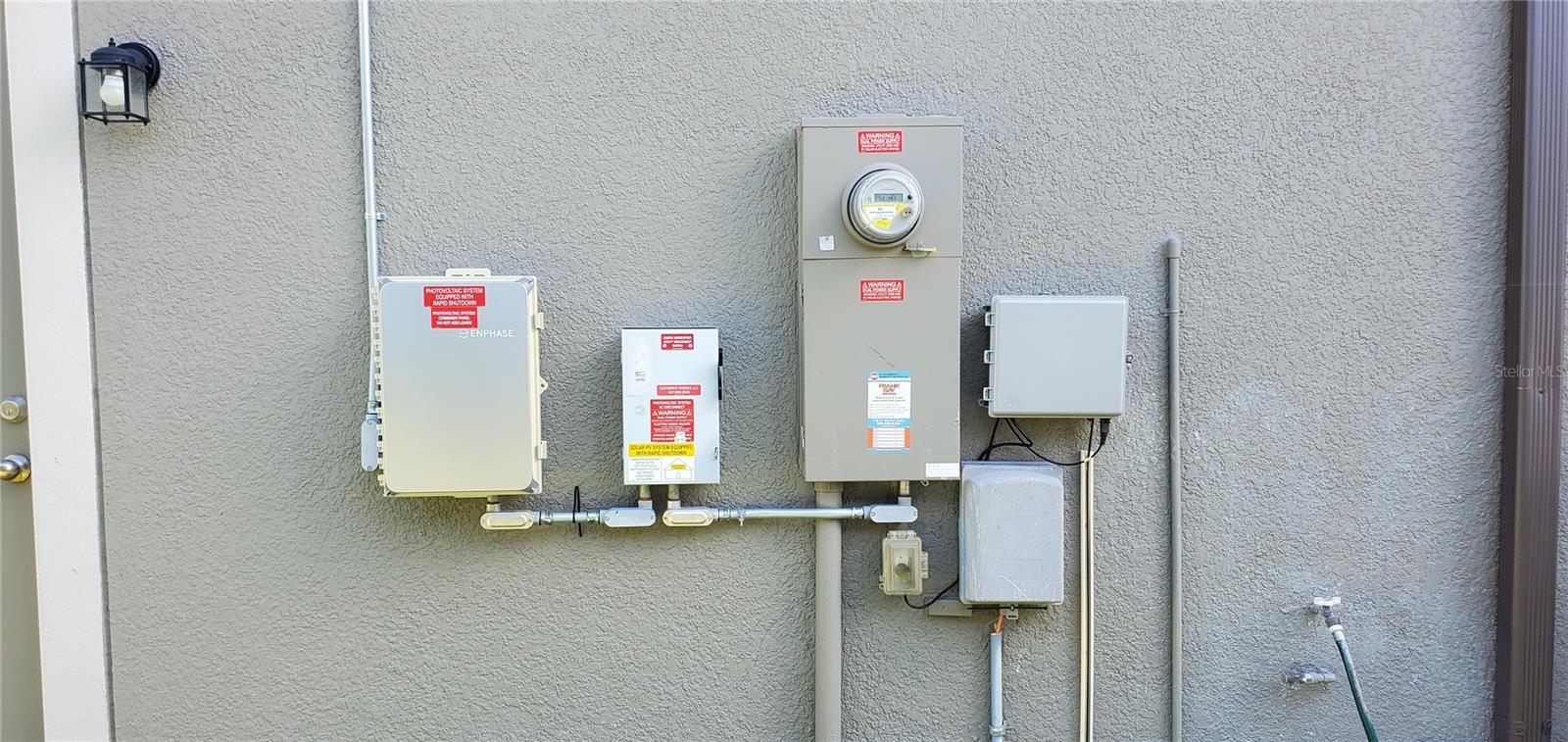 Solar panel controls