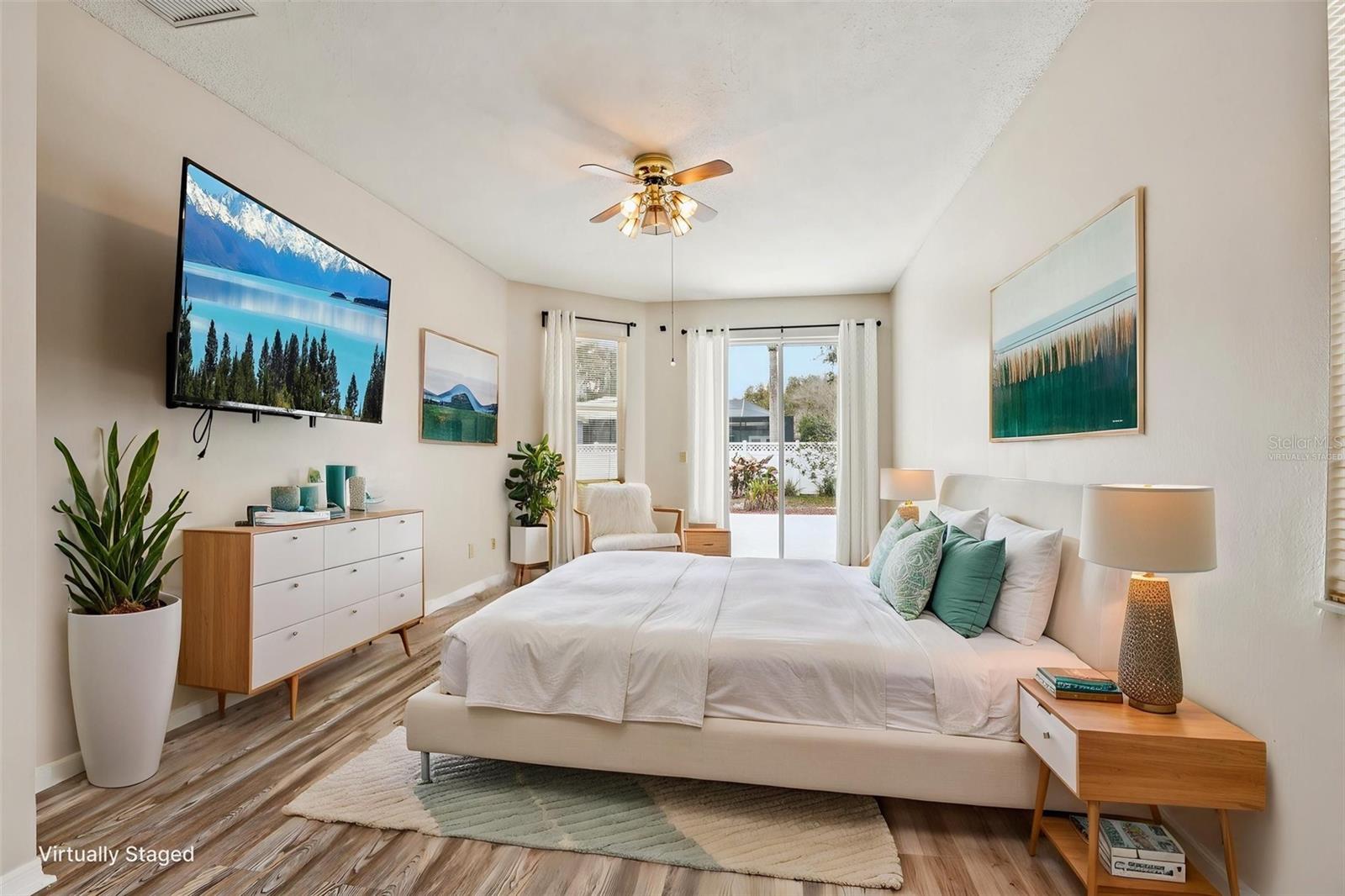 Primary Suite - Virtually Staged