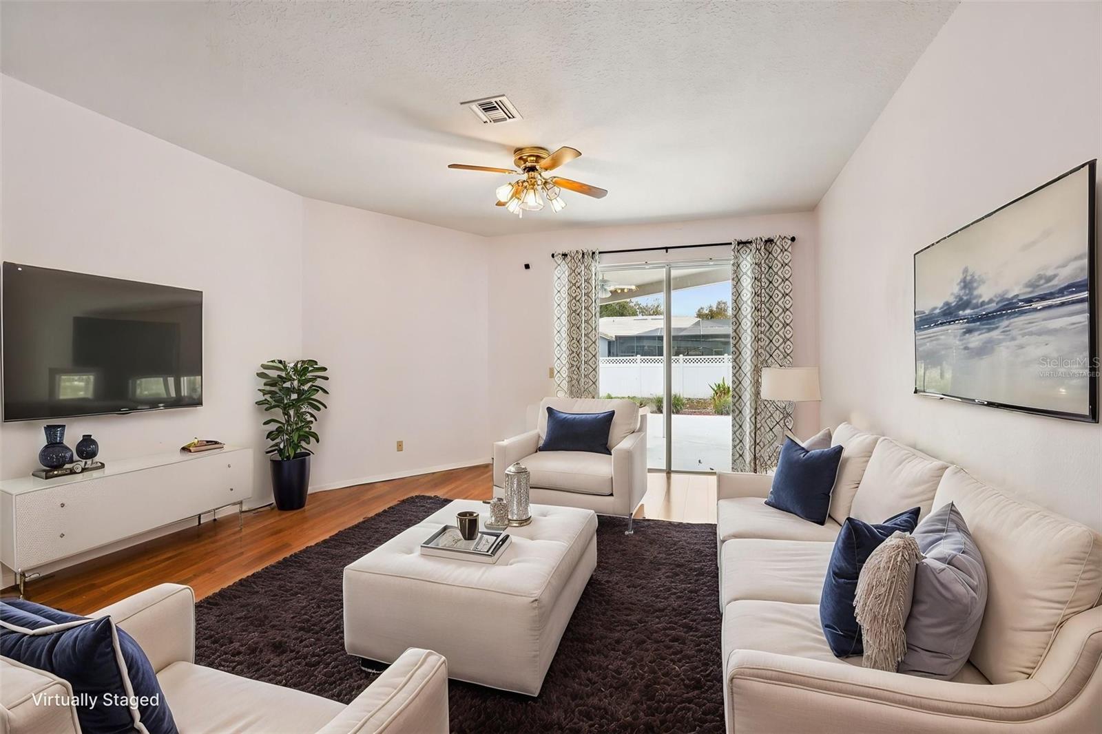 Living Room - Virtually Staged