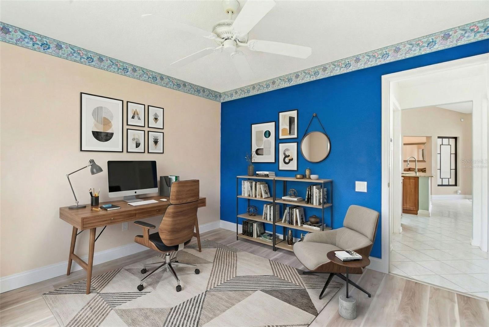 Virtually Staged Bedroom 1