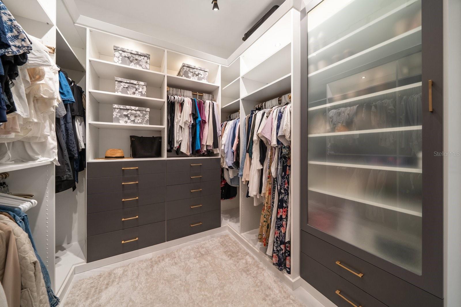 Primary Walk-in Closet (Second Floor)