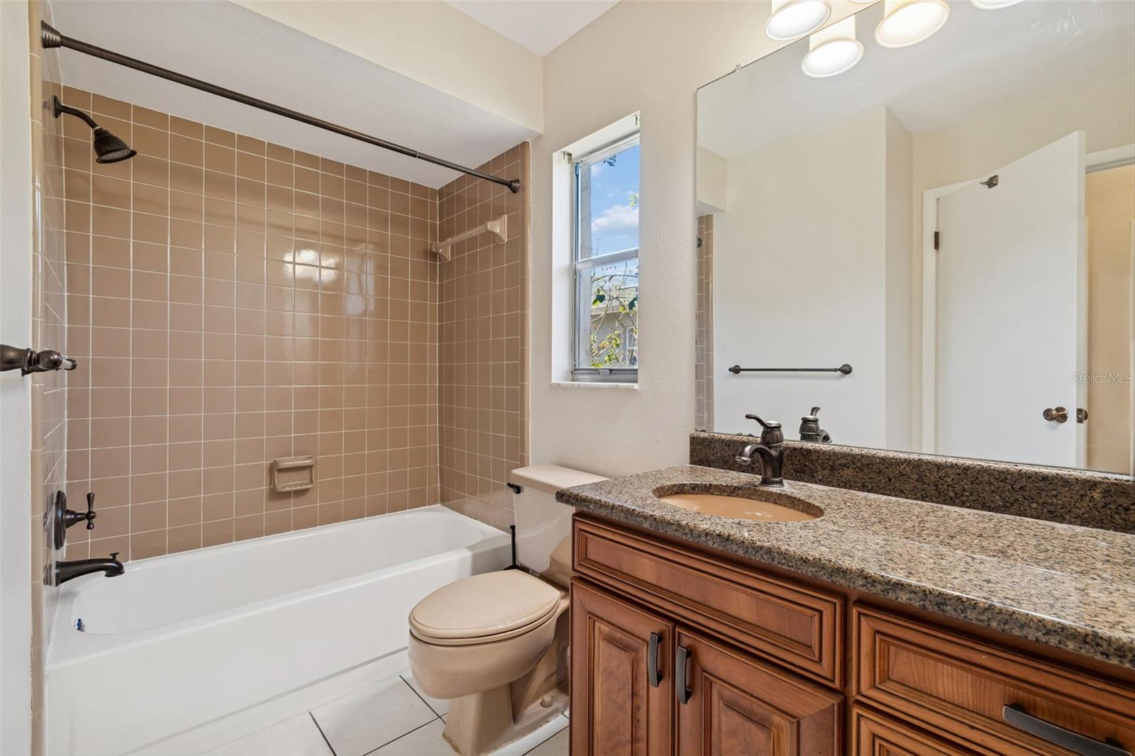 Guest Bathroom w/Granite Countertop