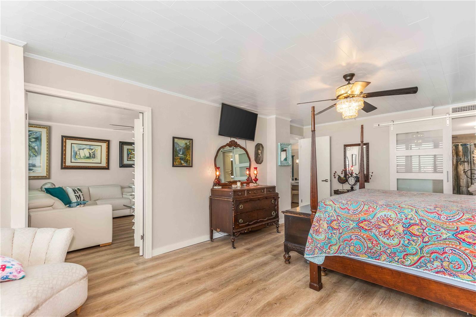 Primary Bdrm with Ensuite bath and wrap around walk-in closet