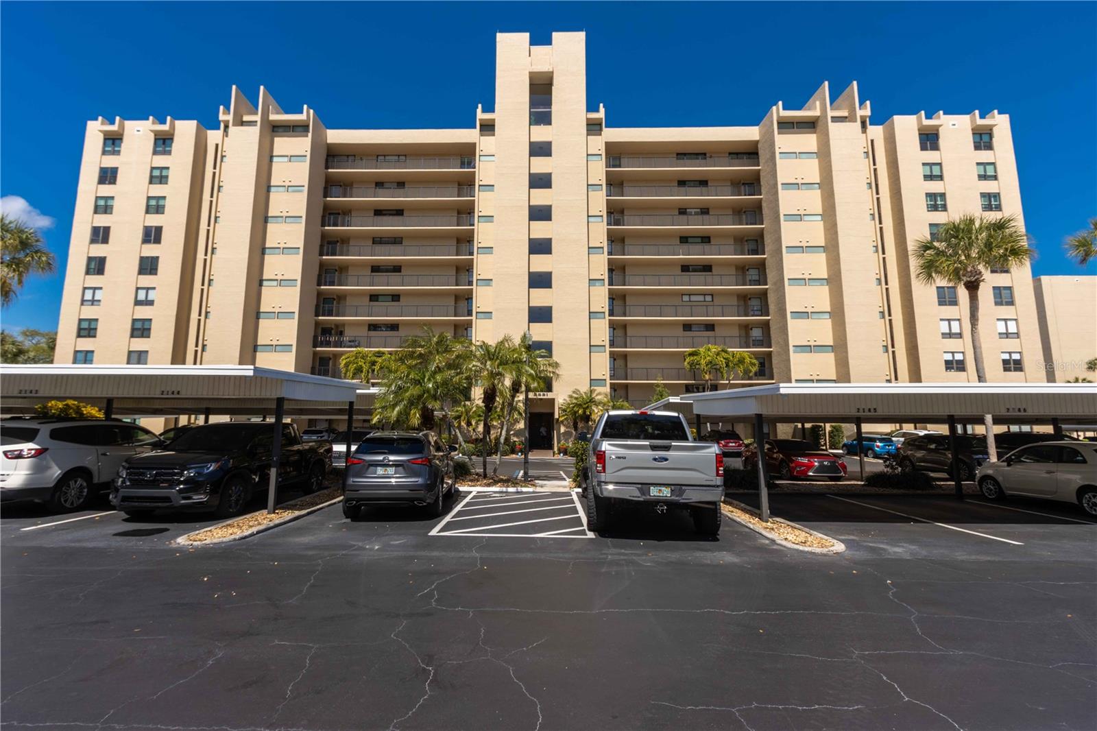 Building with parking