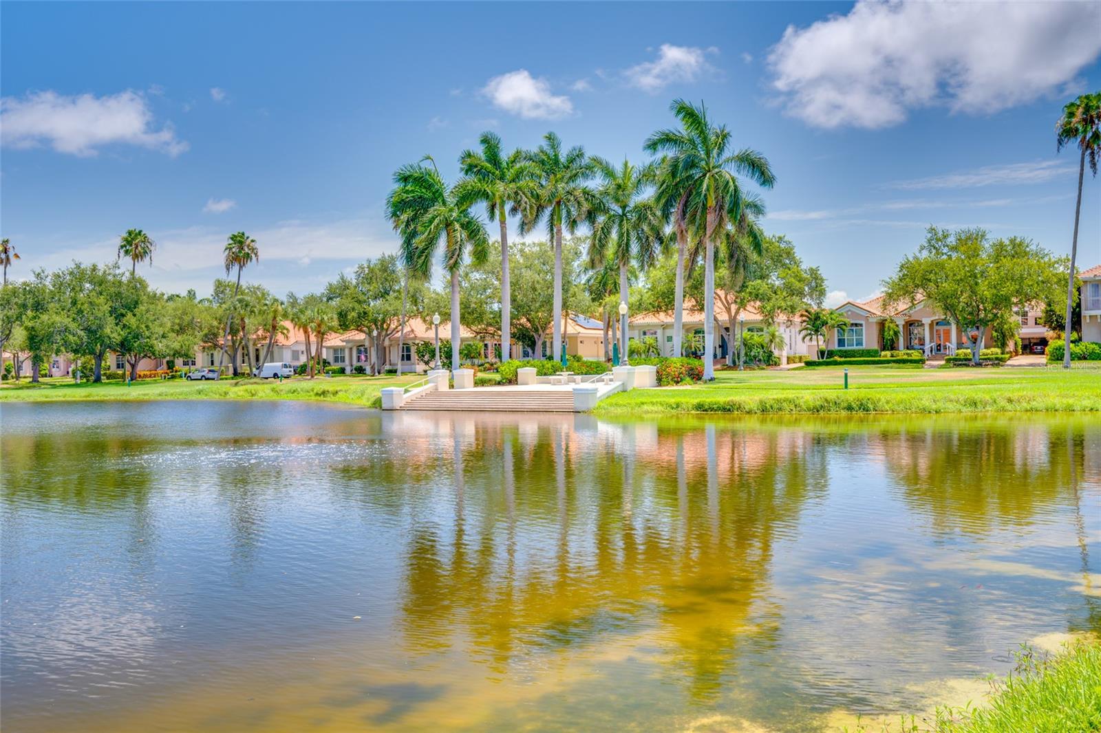 Overlooking the lake toward the Casino Community Center
