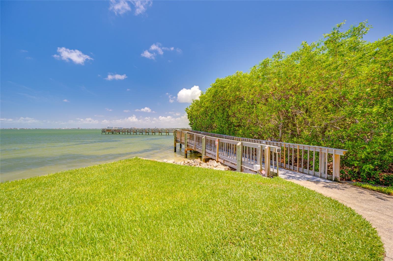 Boardwalk entrance to Fishing Pier