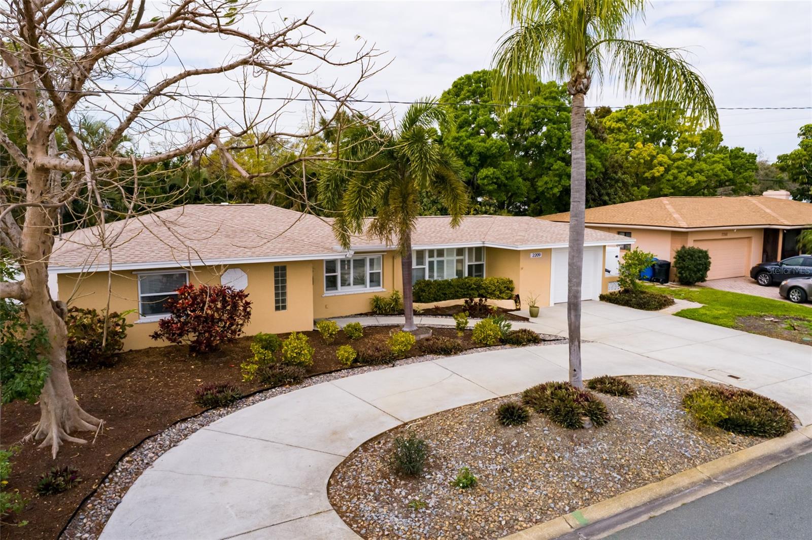 Enjoy a large, beautifully landscaped lot in one of St. Pete’s most desirable neighborhoods.