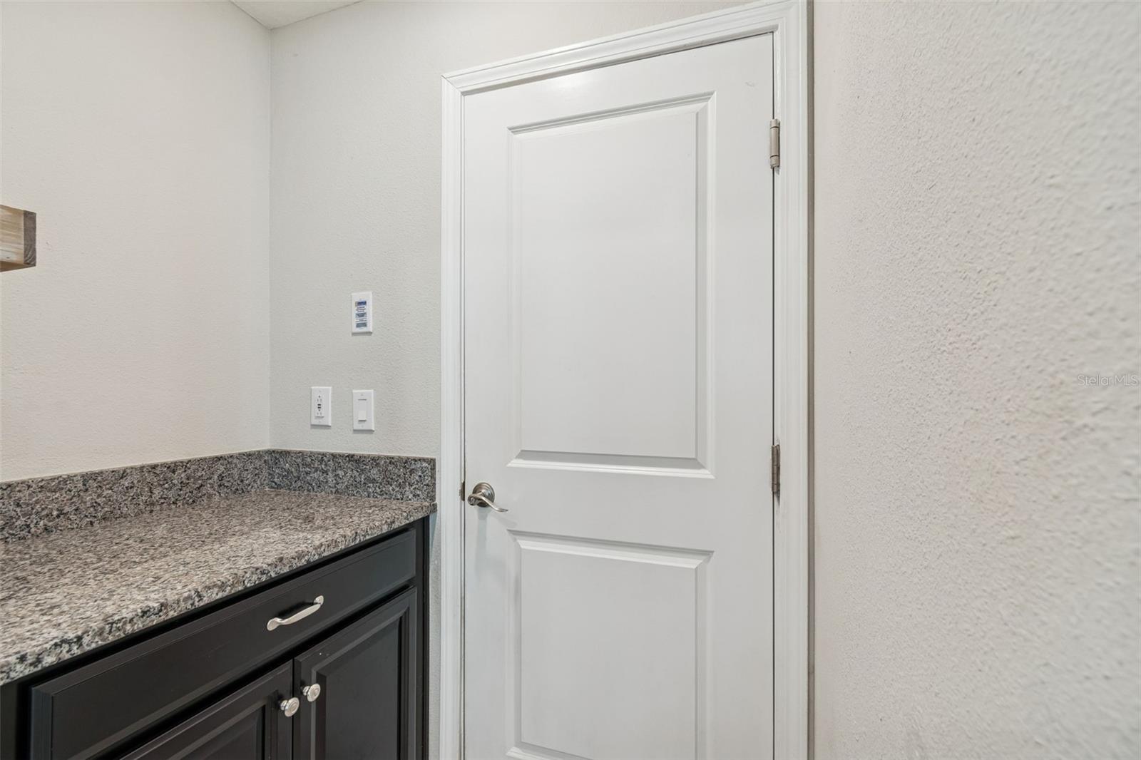 Drop Zone heading out to the garage.