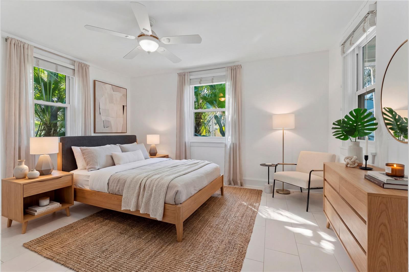 Guest Bedroom 1 - virtually staged