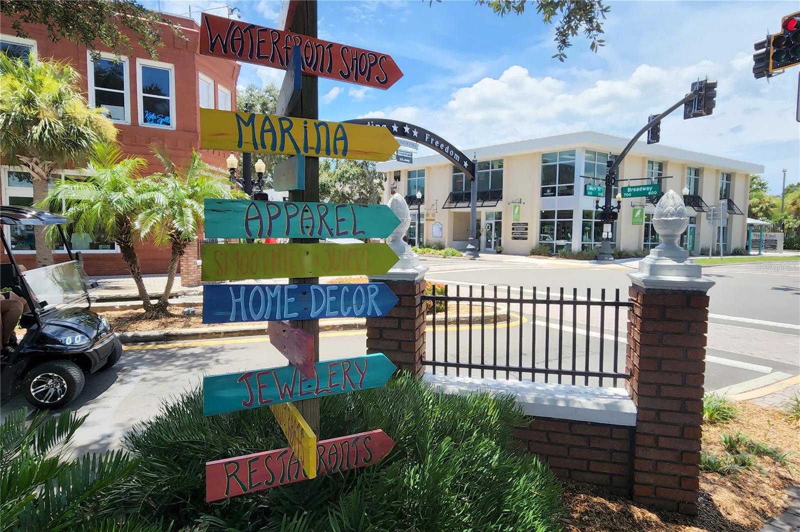 Main Street and Broadway (.05 mile)