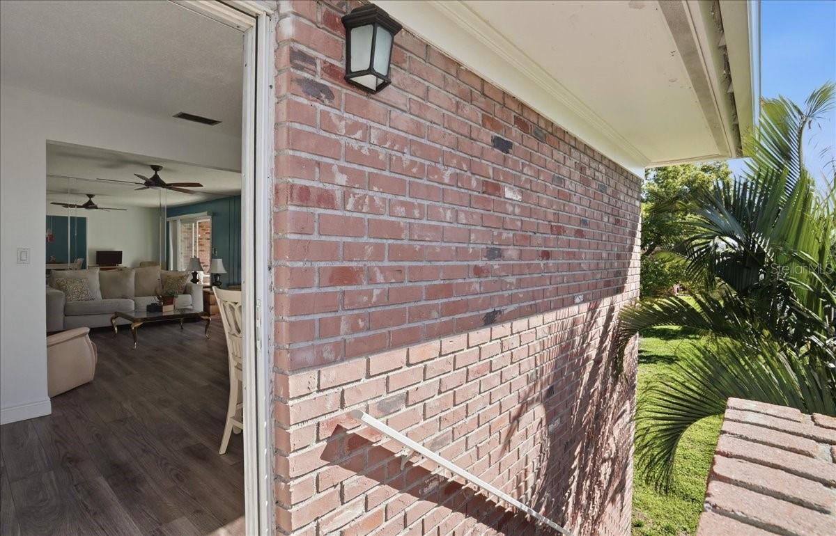 Door from dining room to your own private second entrane