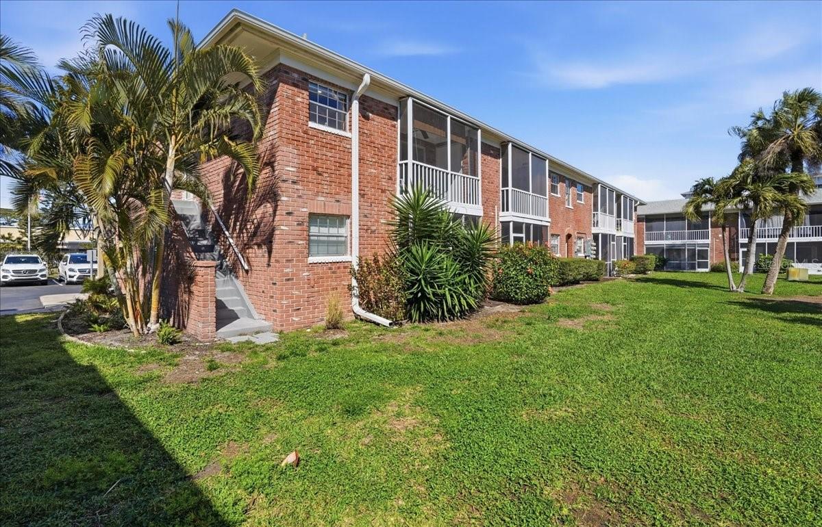 View of Building #16. Your condo is at the top left side.