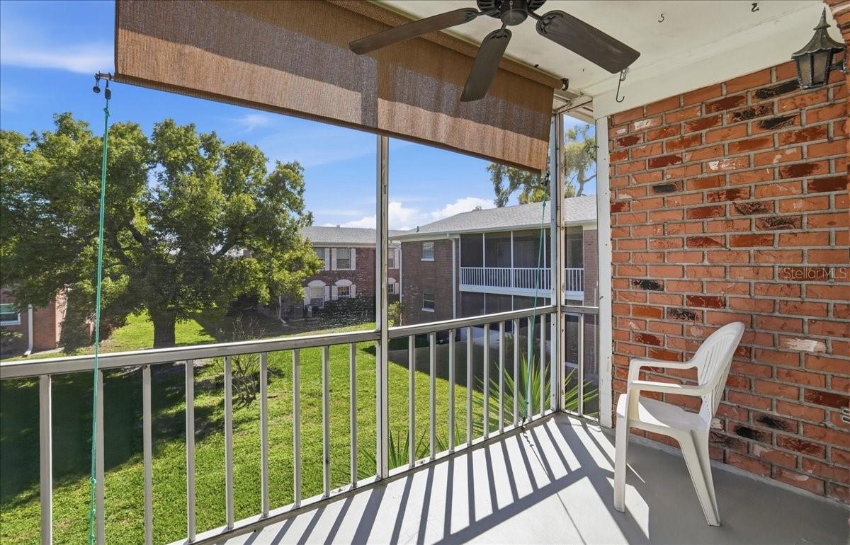 Daytime view from your private balcony.