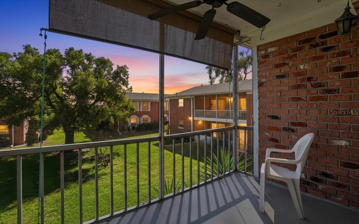 Imagine sitting out here  to enjoy Florida's twilight colors.