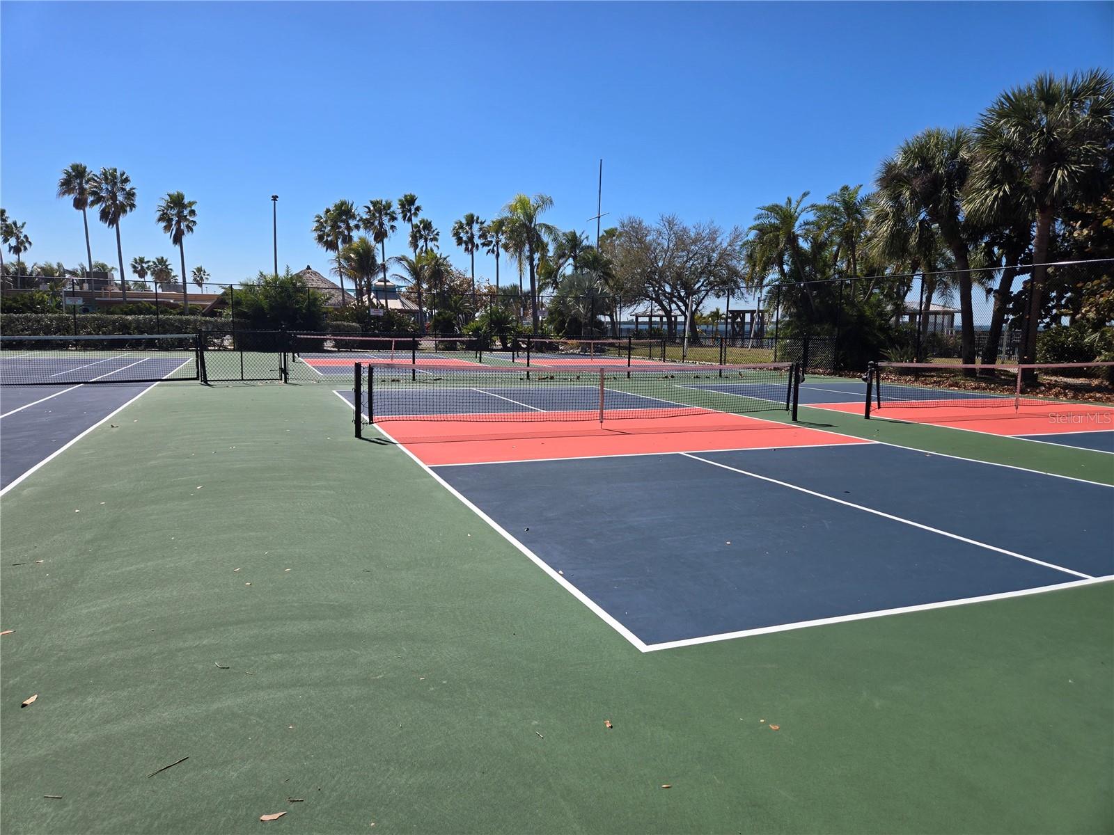 Tennis and pickleball