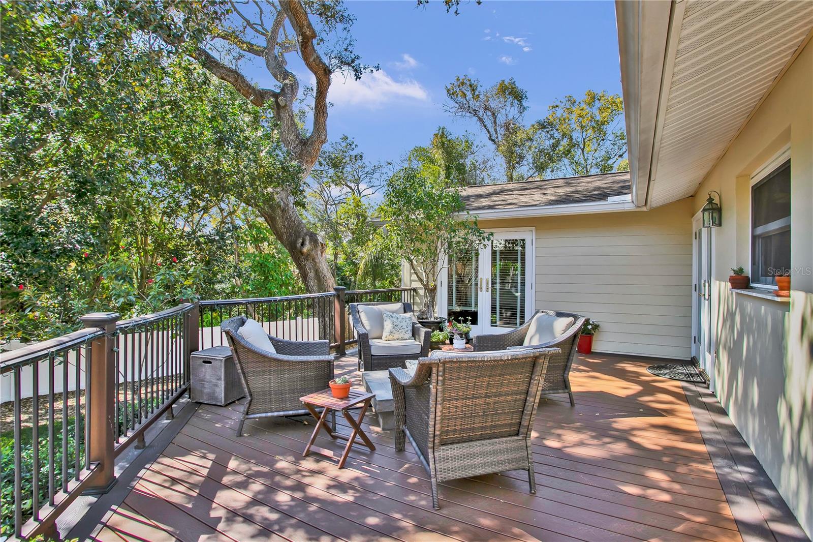 Large Deck w/Doors to Primary Bedroom