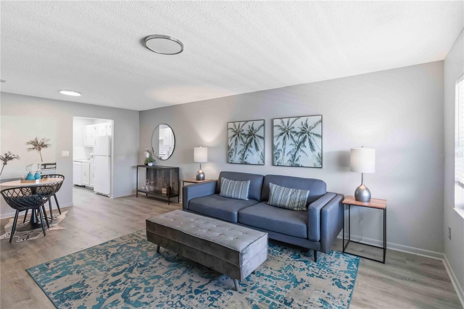 Clean modern-style furnishings!