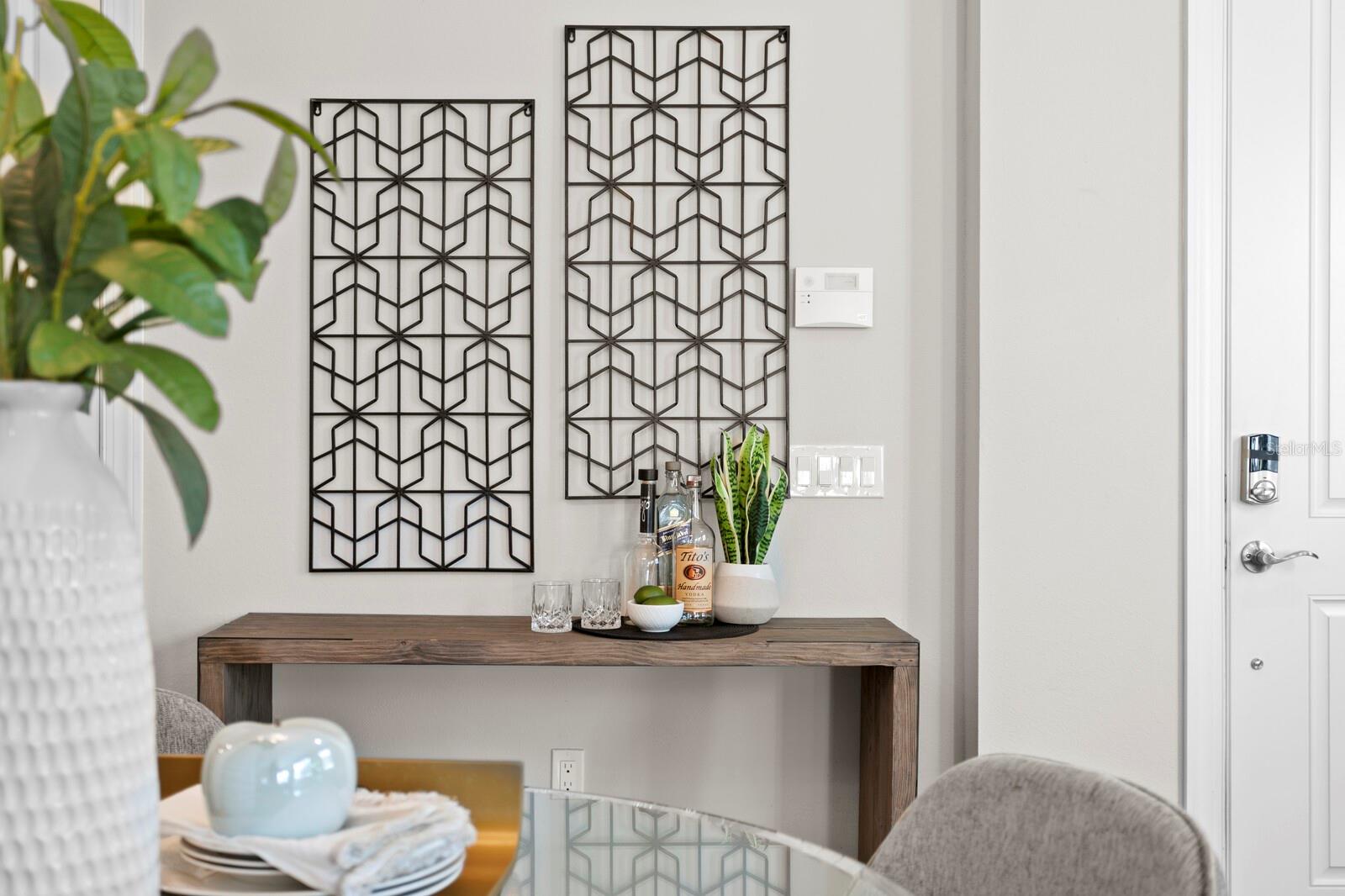 Step into Serenity. That's your front door from the dining room.