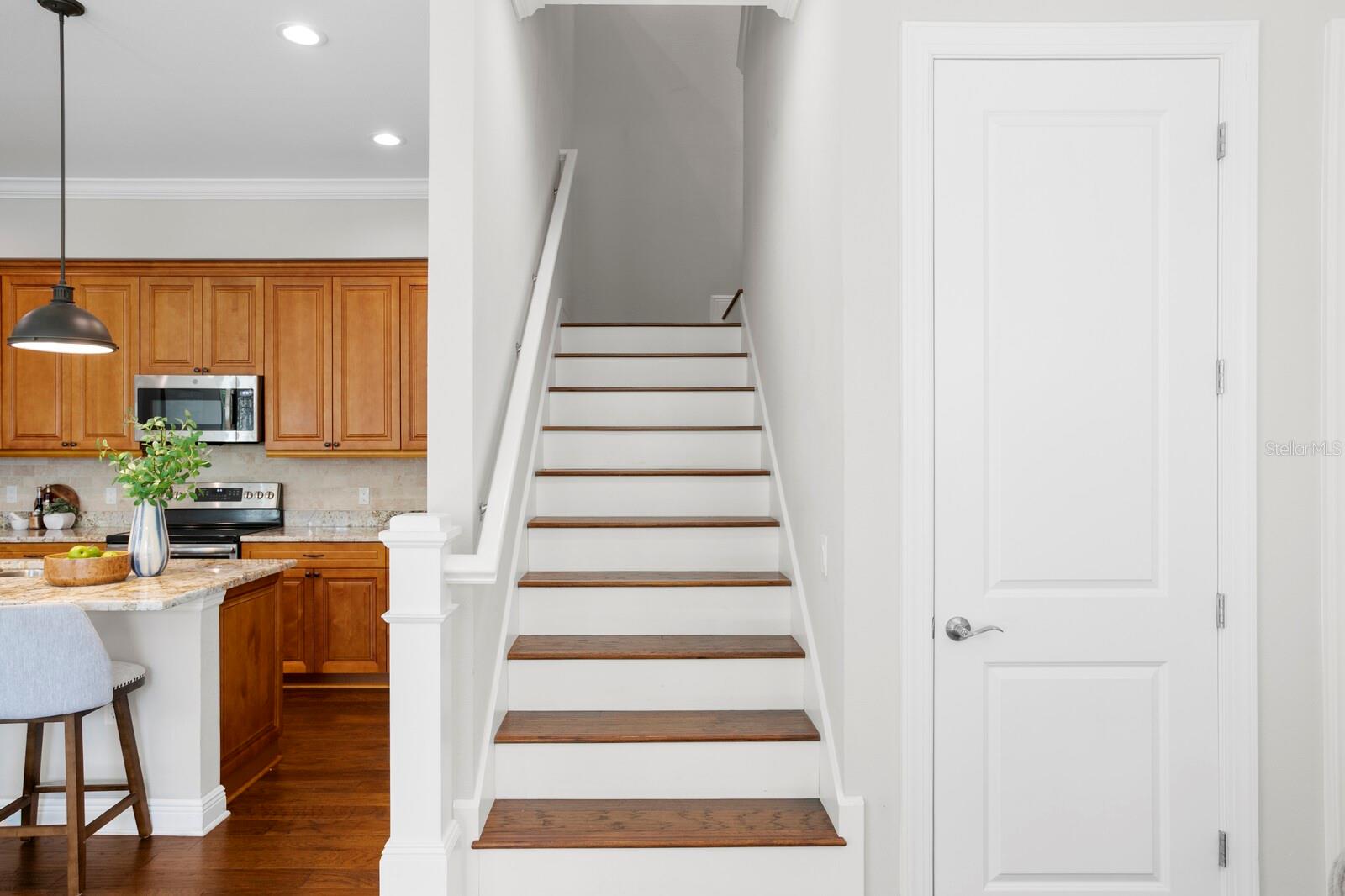 Looks see what is waiting for us upstairs. :)