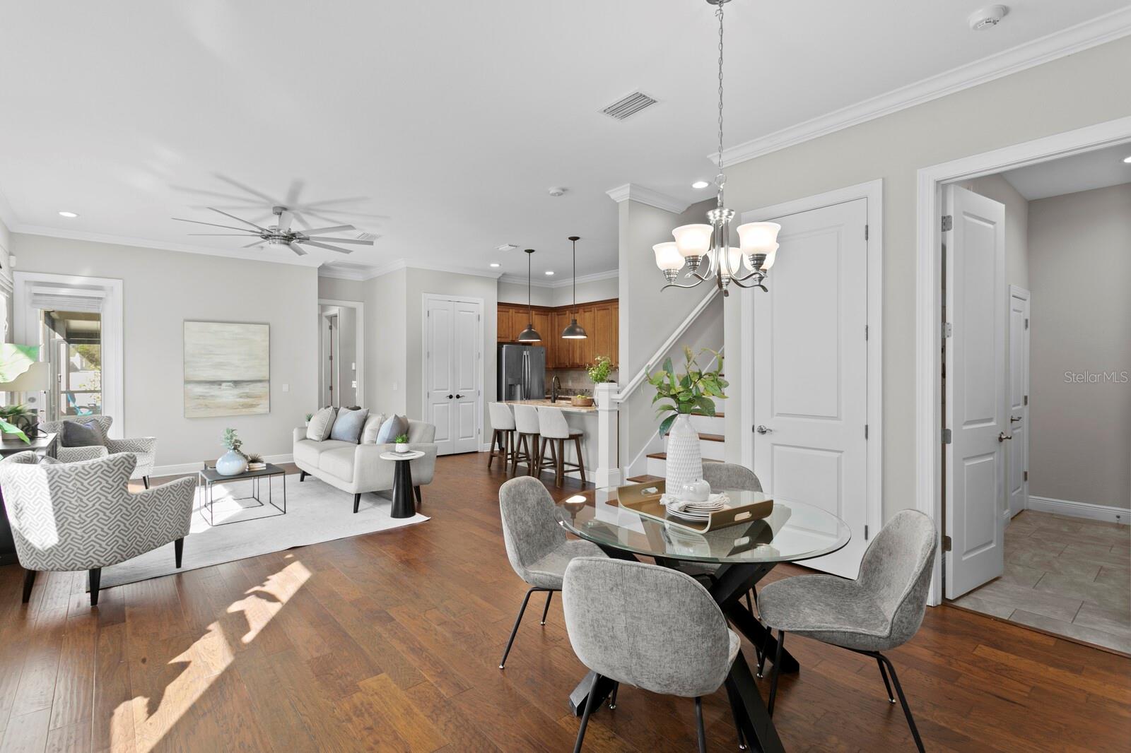 Your view as you step into your new home.